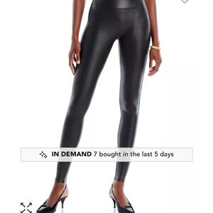 NWOT, Spanx faux leather legging!